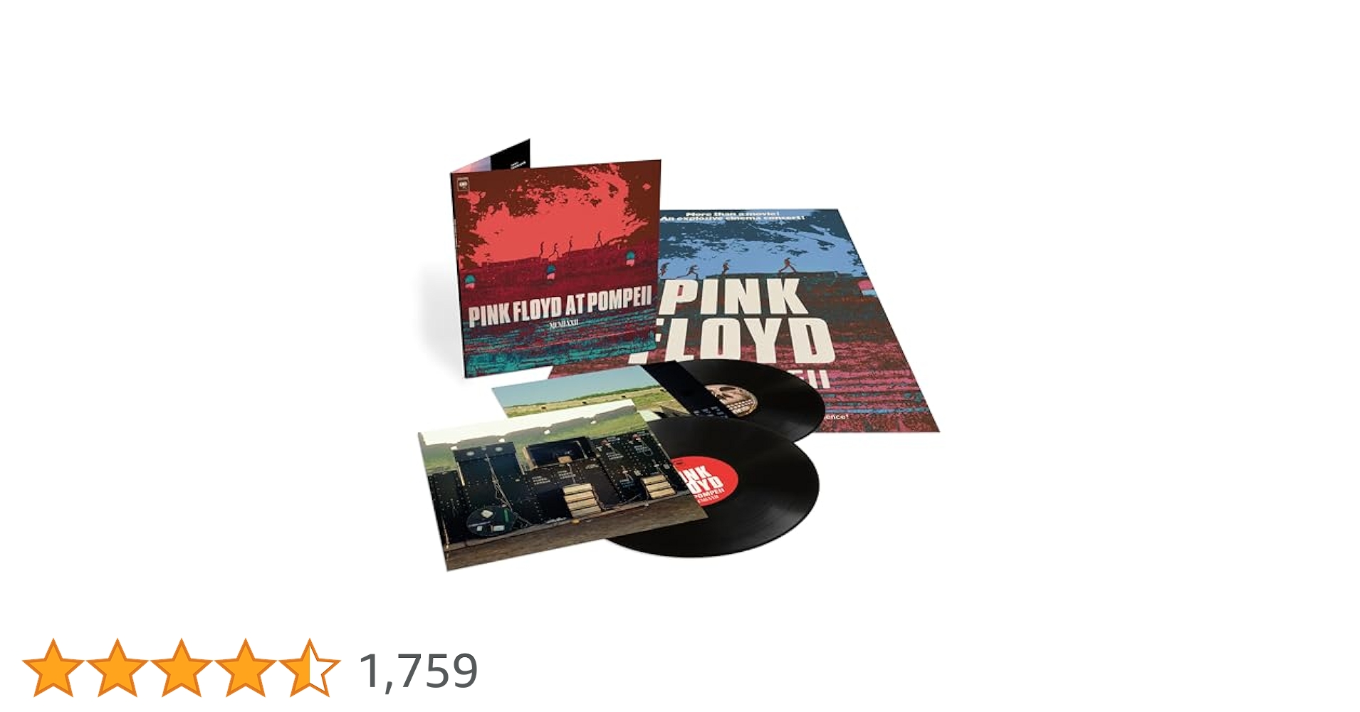 Amazon.co.jp: Pink Floyd at Pompeii - MCMLXXII (Vinyl) [12
